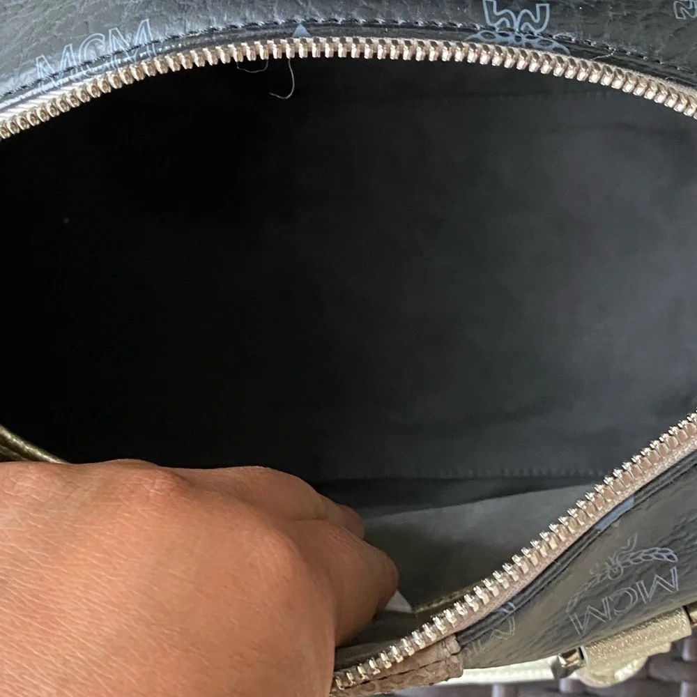MCM Black and Multicolor Women's Bag